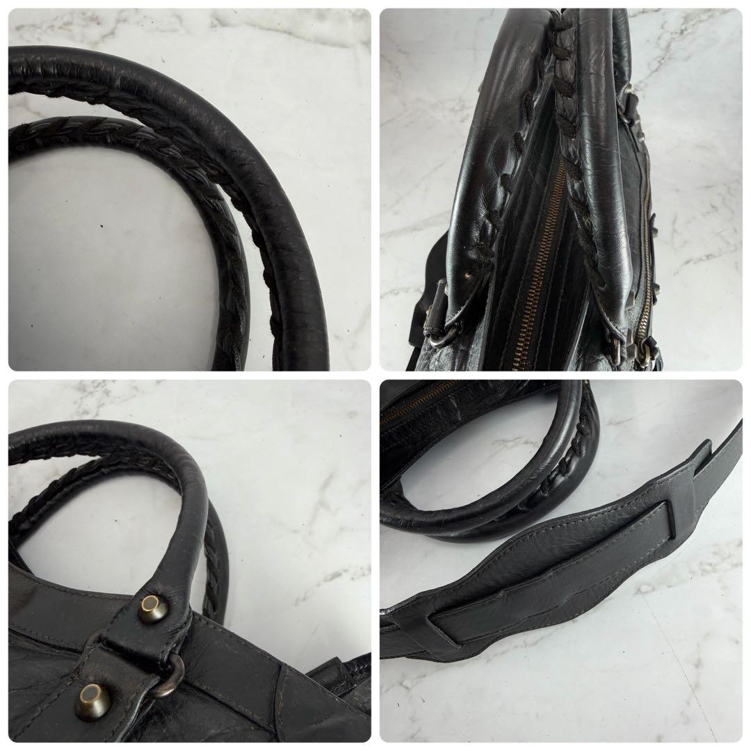 BALENCIAGA シティ クラシック 2WAY ハンドバッグ 115748