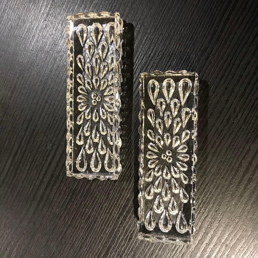 オールドバカラBACCARATグートドGouttesD'eauナイフホルダーペア