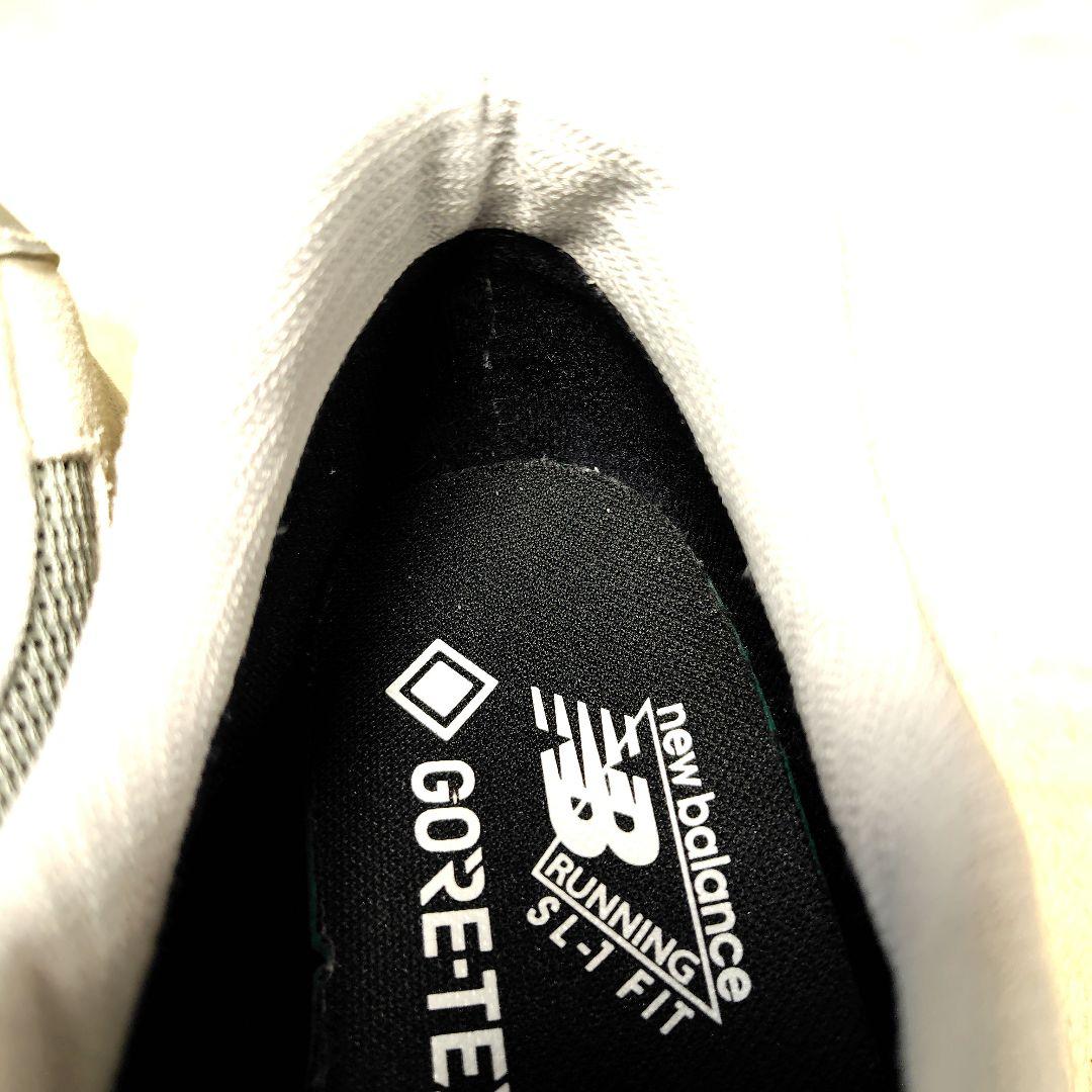 極美品 ニューバランス ゴアテックス スニーカー CM996XB2 グレー 27