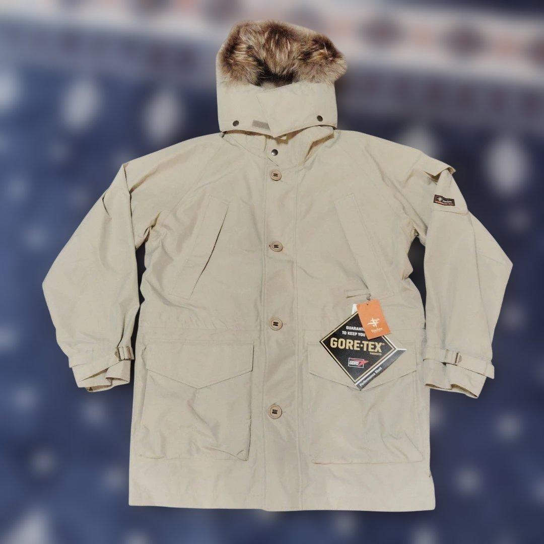 【新品タグ付】Foxfire オーロラジャケット M サンド GORE-TEX