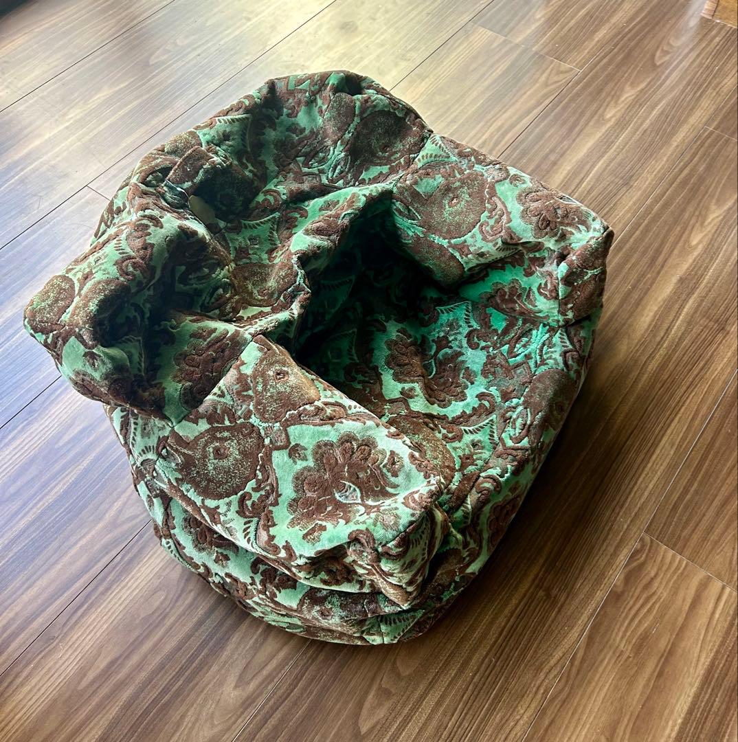 アチャチュムムチャチャ 1人掛けソファ　うさぎ柄　希少 グリーン