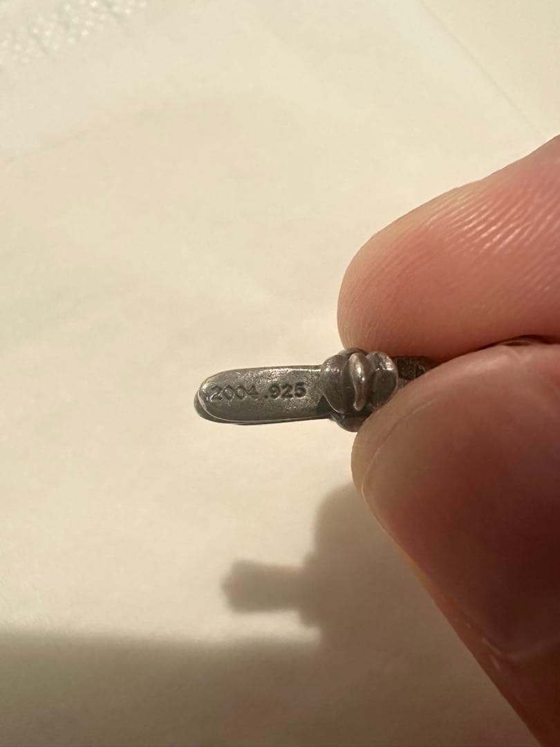 Chrome Hearts Cross Baby Fat Charm ピアス