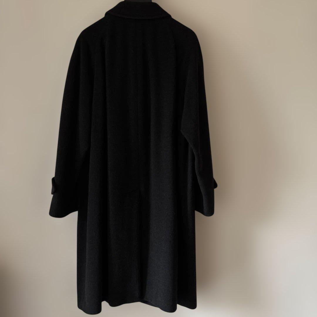 Burberry黒 ステンカラーコート