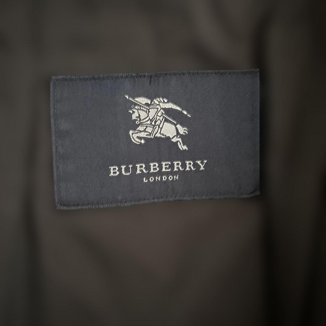 Burberry黒 ステンカラーコート