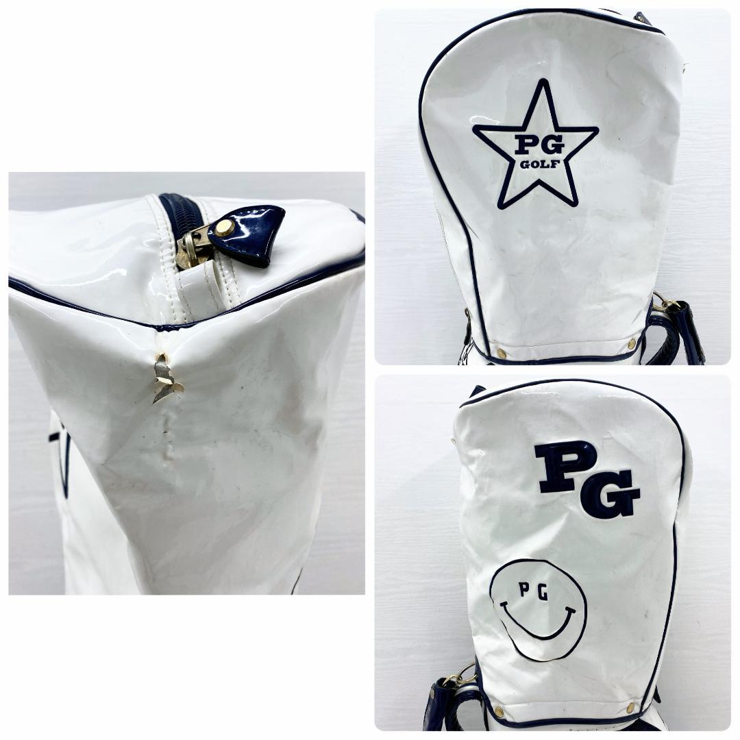パーリーゲイツ 89 PG ロゴスマイル キャディバッグ ゴルフバッグ