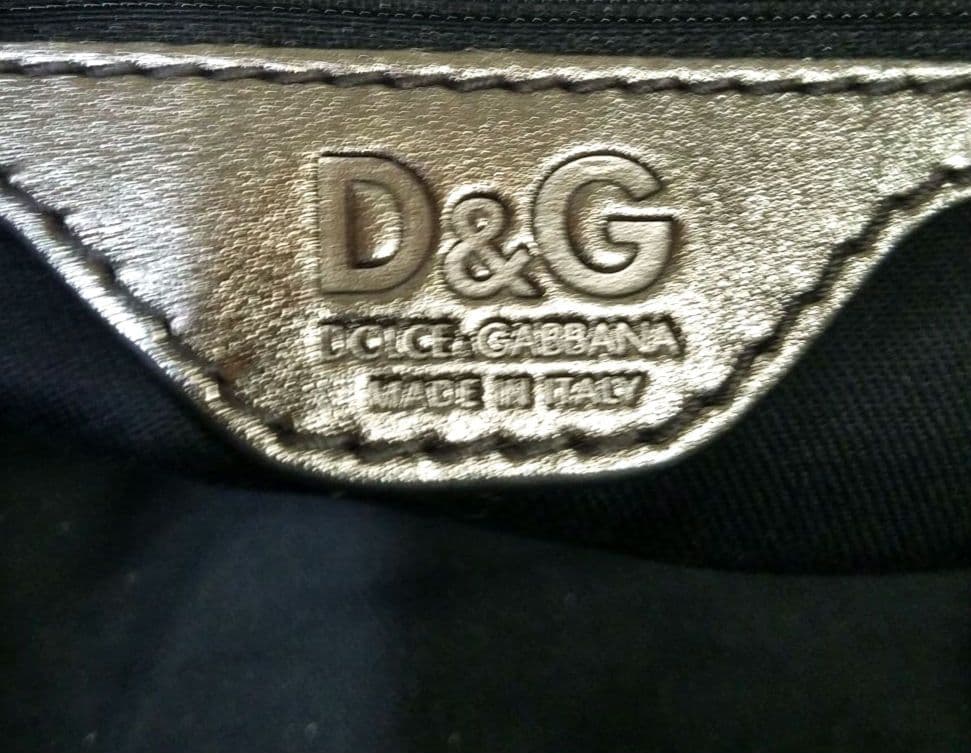 【美品・希少】DOLCE＆GABBANA ボストンバッグ 2way レザー