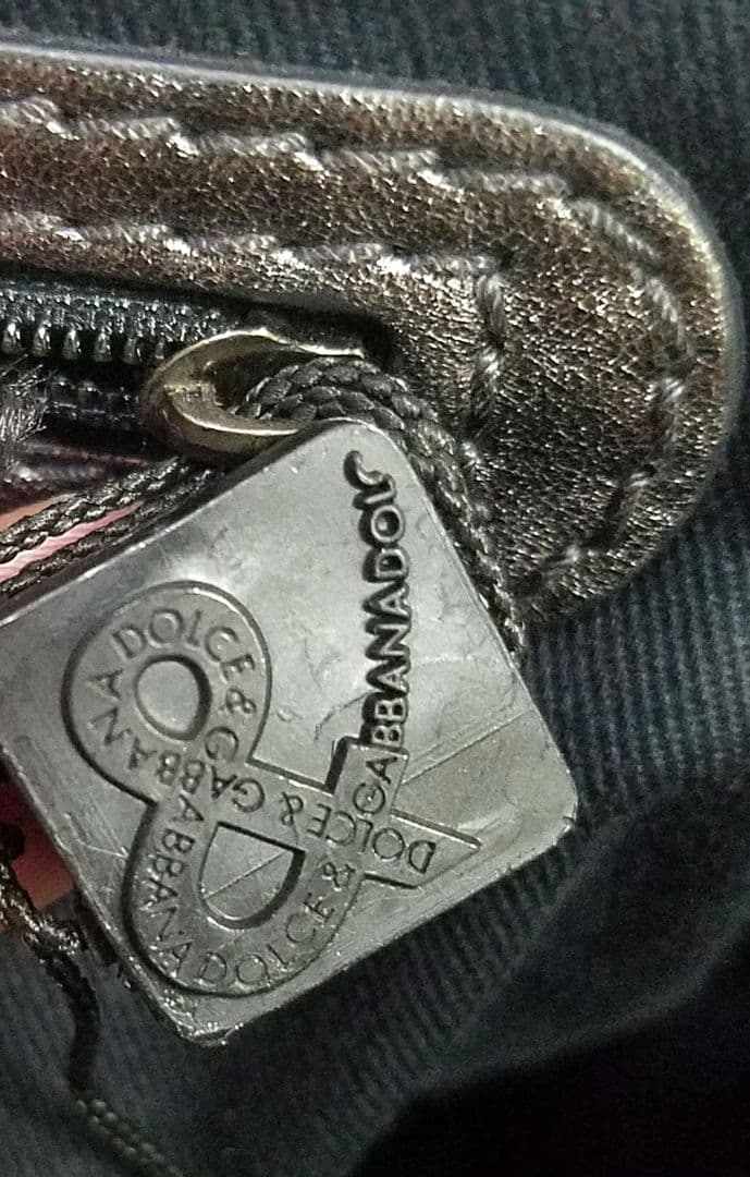 【美品・希少】DOLCE＆GABBANA ボストンバッグ 2way レザー