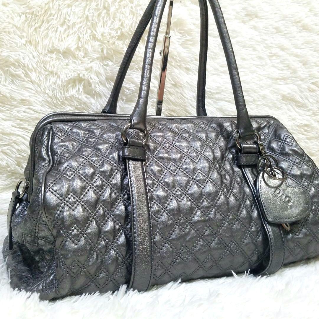 【美品・希少】DOLCE＆GABBANA ボストンバッグ 2way レザー