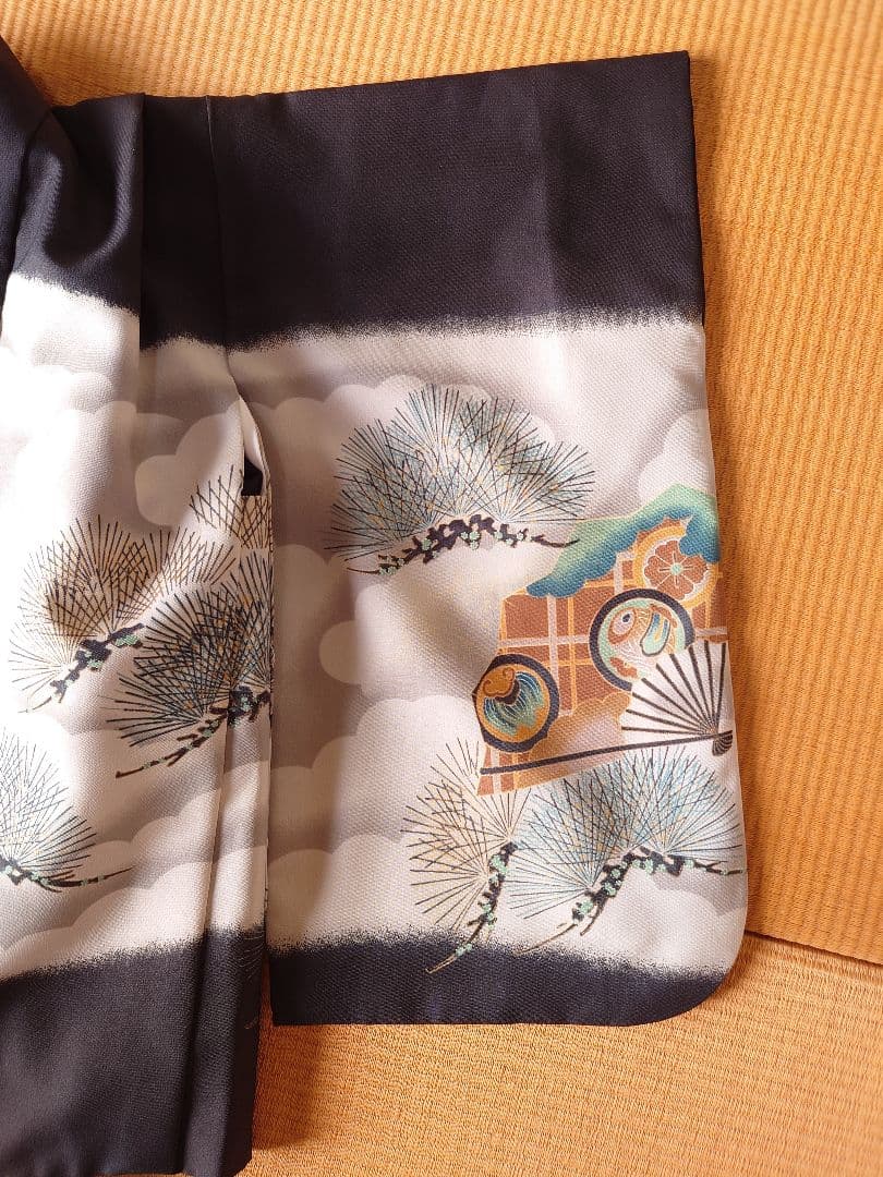 七五三 ５歳 男の子 羽織袴セット 黒