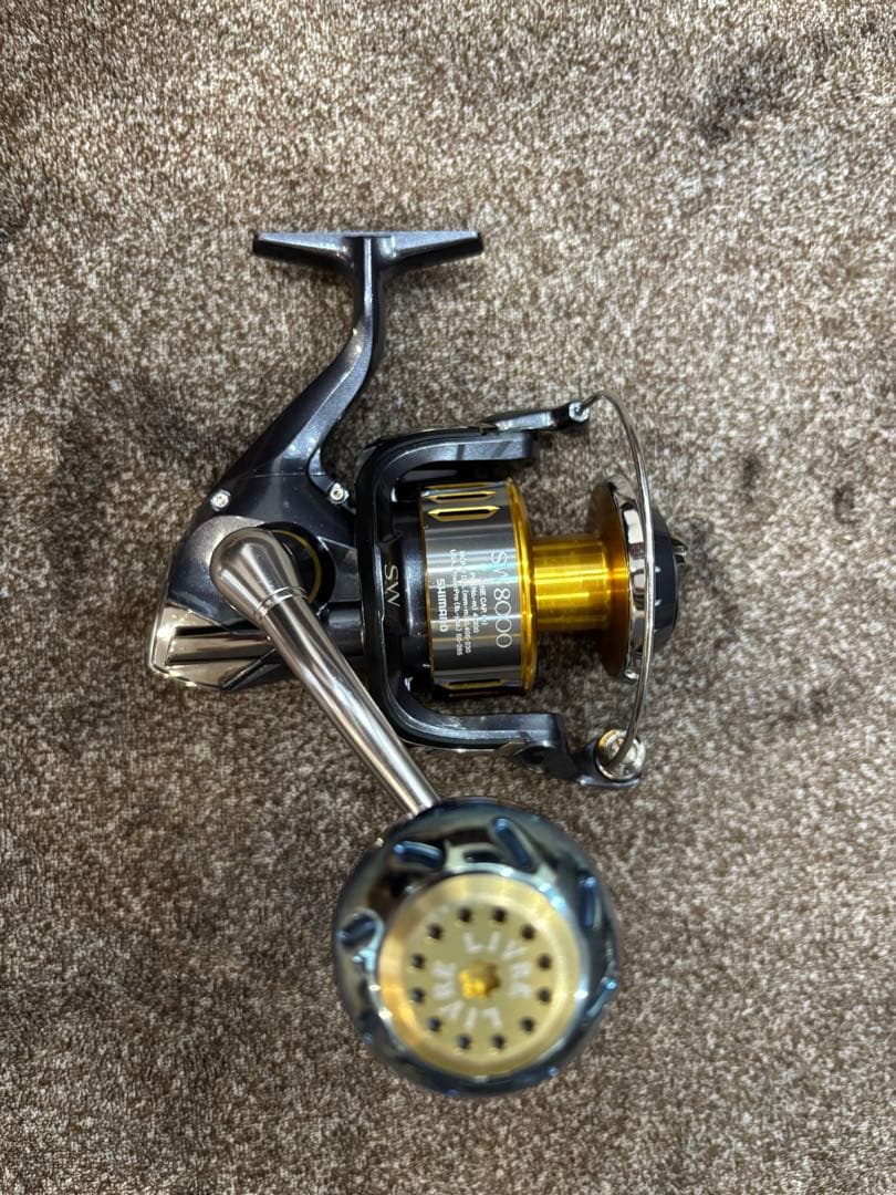 シマノTWIN POWER SW8000HG+STERA 14000XGスプール