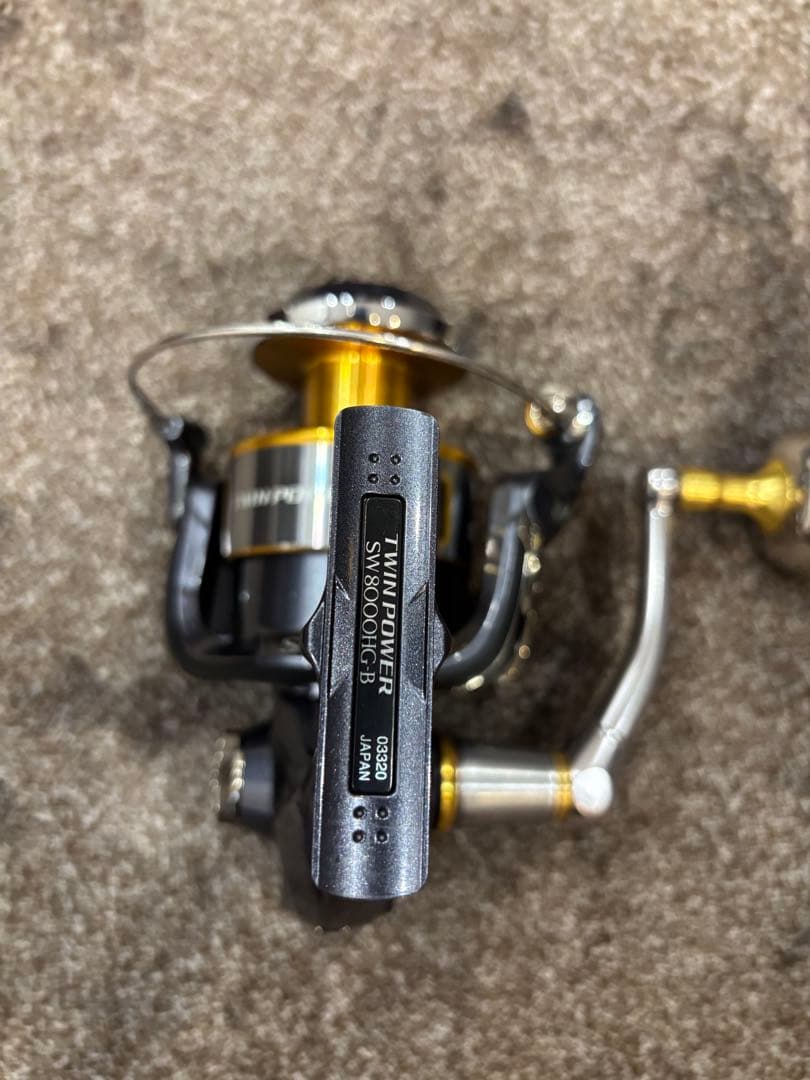 シマノTWIN POWER SW8000HG+STERA 14000XGスプール
