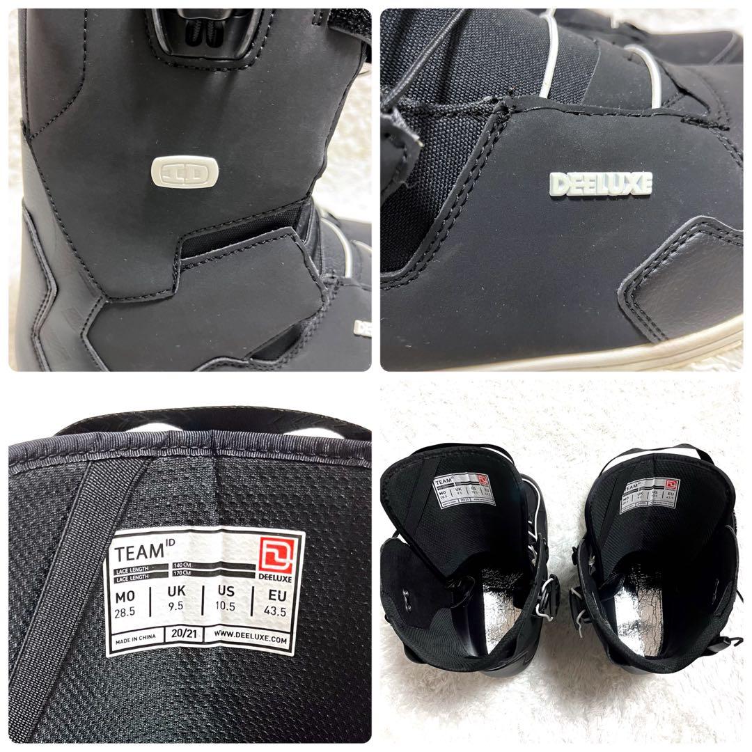 未使用級 DEELUXE ディーラックス TEAM ID ブラック 28.5