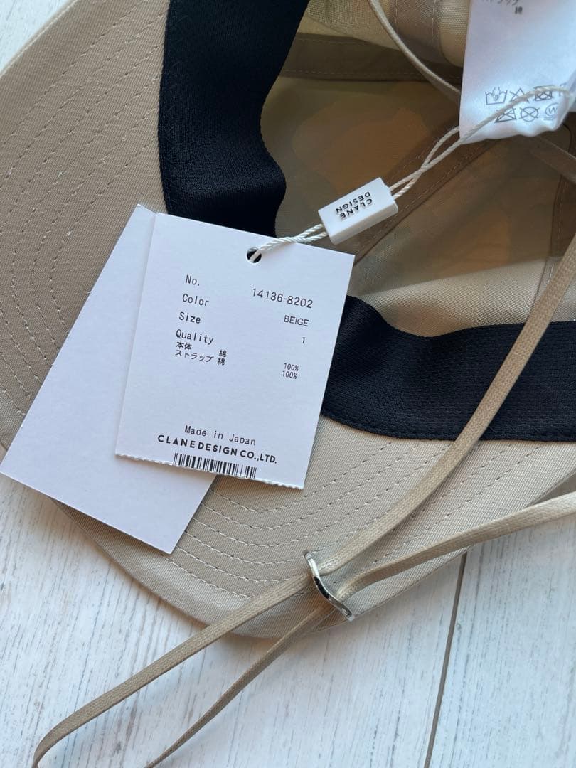 KIJIMA TAKAYUKI CLANE ベージュ キャップ Mサイズ