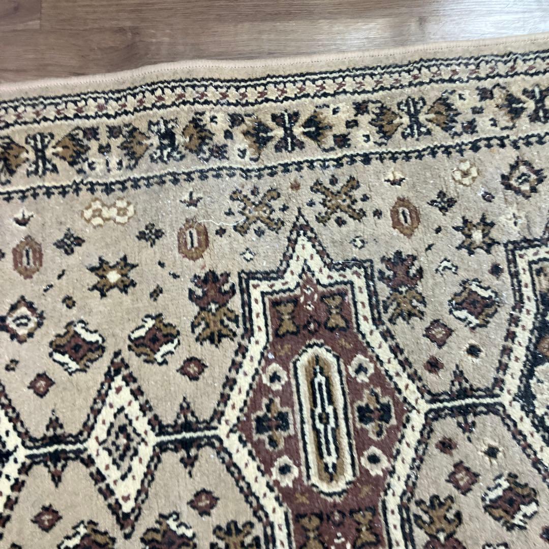 A-1 オリエンタル柄 ランナーラグ ロングカーペット ヴィンテージ調 絨毯