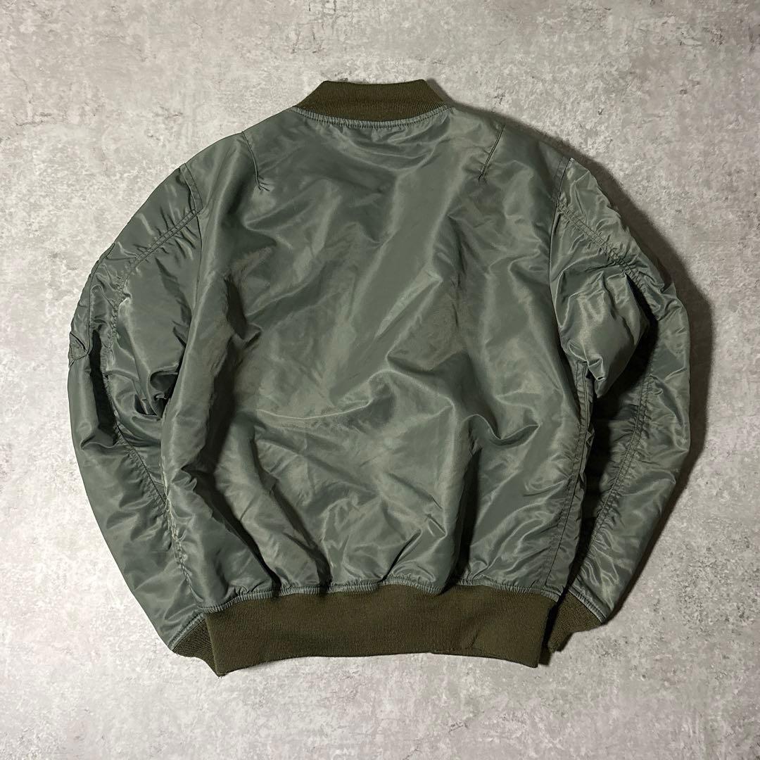 Schott Ron Herman MA-1 フライトジャケット M 刺繍ロゴ