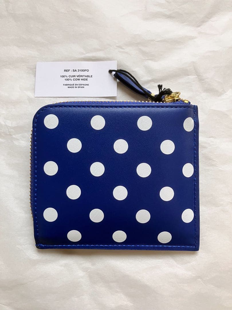 【新品未使用】【COMME de GARCONS】L字ケース　NAVY