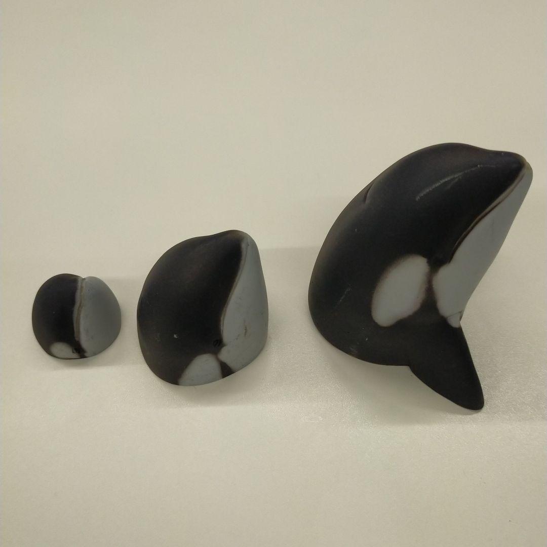 シャチ　フィギュア　海洋堂