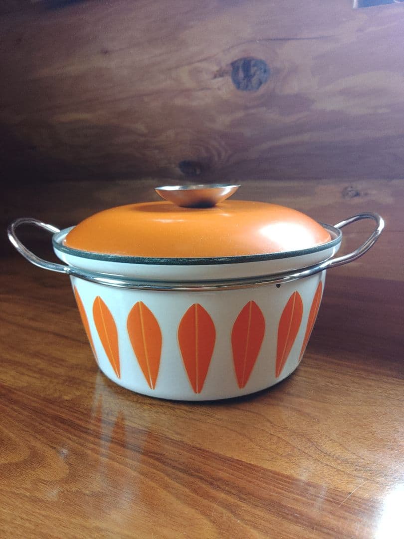 キャサリンホルム　cathrineholm ホーロー　両手鍋　ロータス