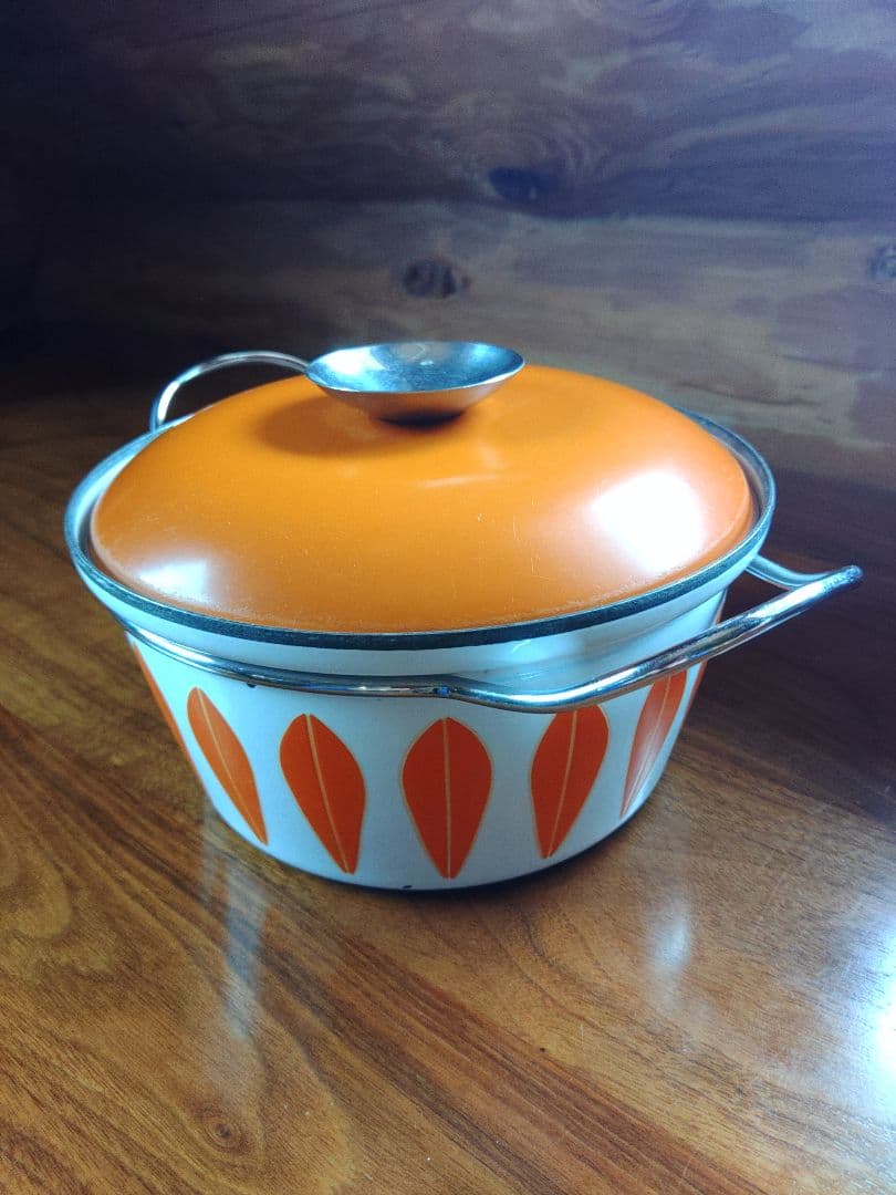 キャサリンホルム　cathrineholm ホーロー　両手鍋　ロータス