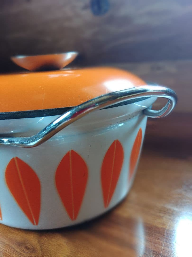 キャサリンホルム　cathrineholm ホーロー　両手鍋　ロータス