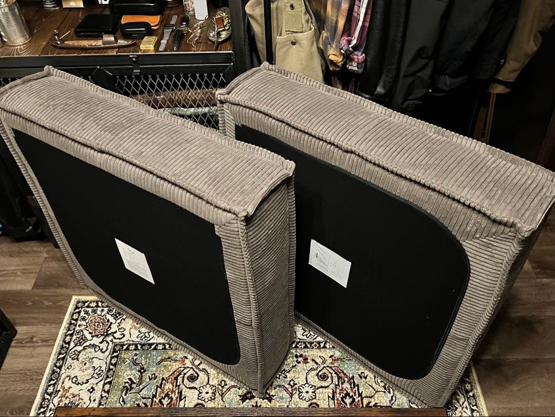 Norris ノリス システムフロアソファ 2点セット アンバーブラウン 新品