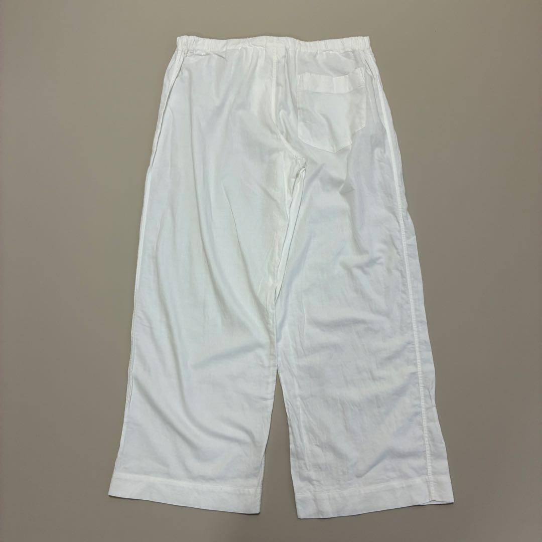 マーガレットハウエル☆ルームウェア パジャマ F ブラウス イージーパンツ 白