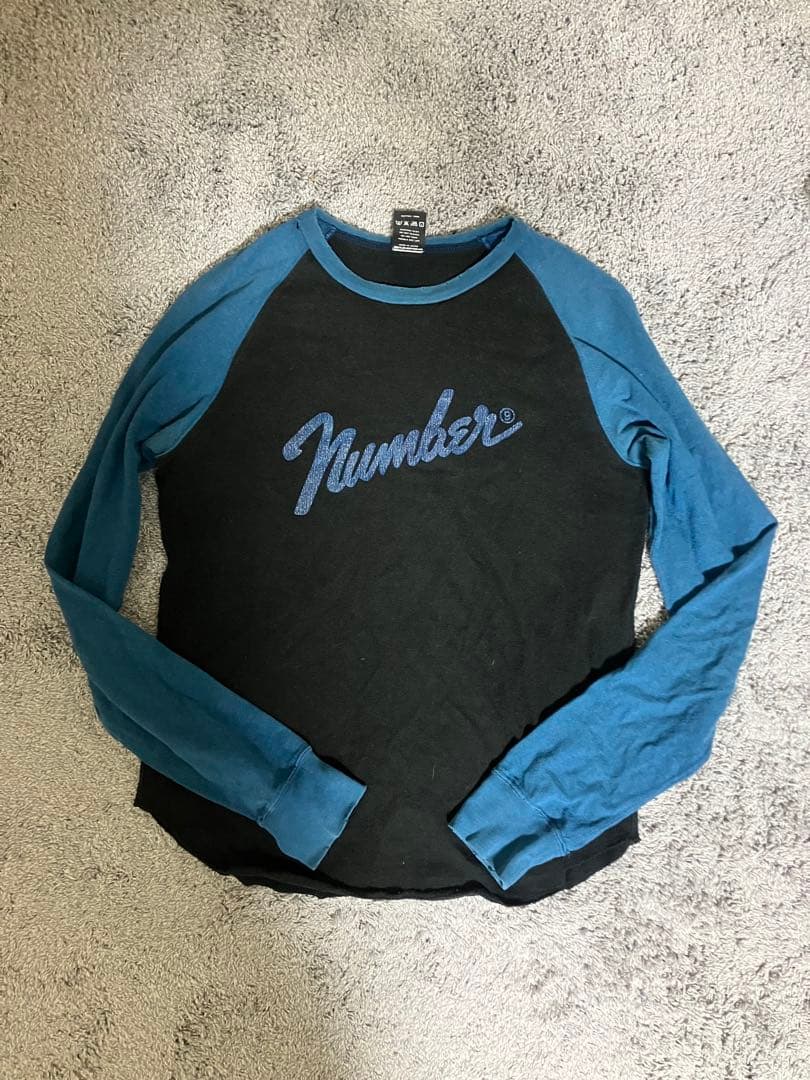 Number nine ナンバーナイン　THS期　フェンダーTシャツ　サイズ1①