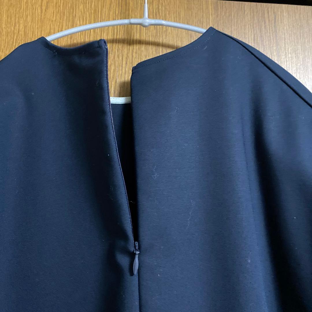 新品未使用◆yori 高密度ストレッチTeeブラウス