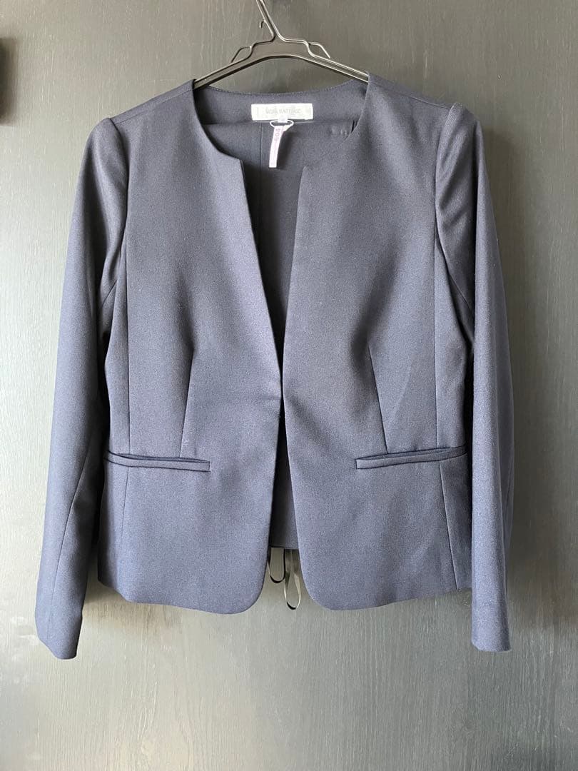 NATURAL BEAUTY BASIC スーツS ネイビー 入学式 4点セット