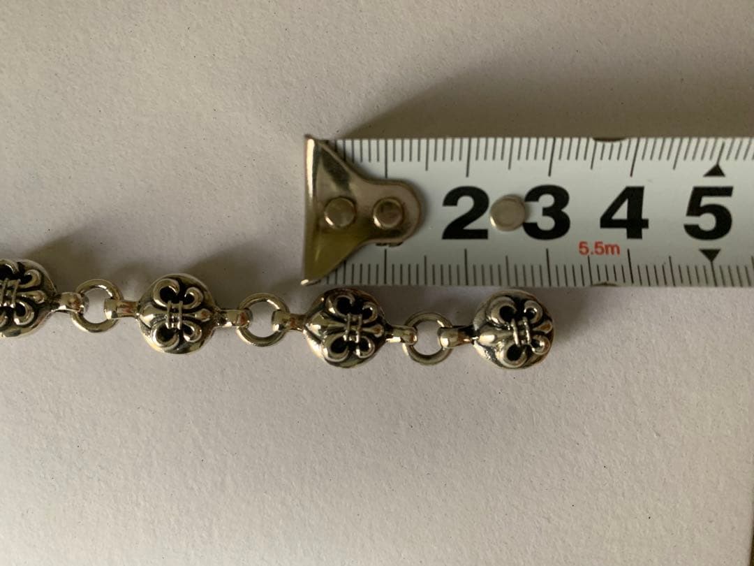 フレアボール　ブレスレット　シルバー925 22cm