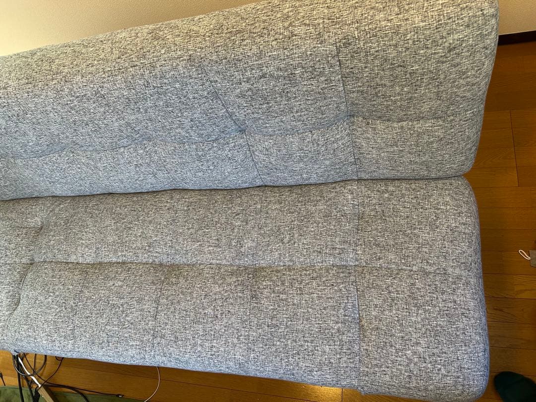 ニトリ　ソファベッド(マークスAM GY)