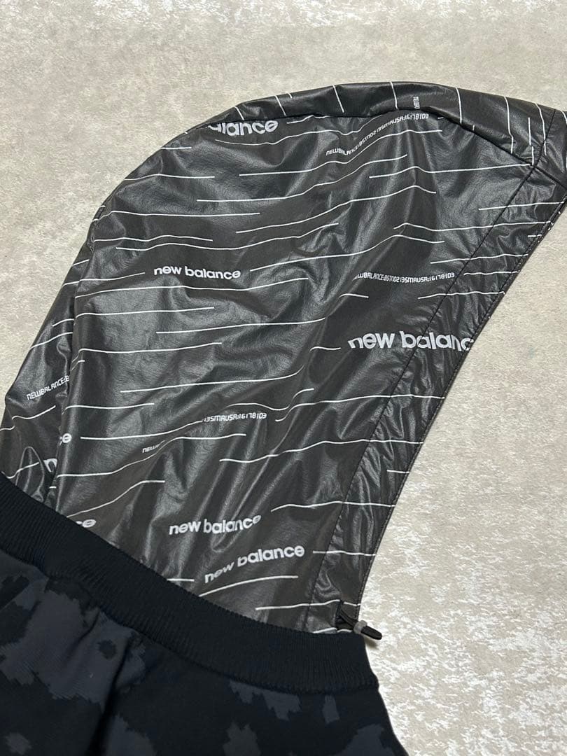未使用級 ニューバランスゴルフ カモフラ柄 ストレッチ ニット サイズ6