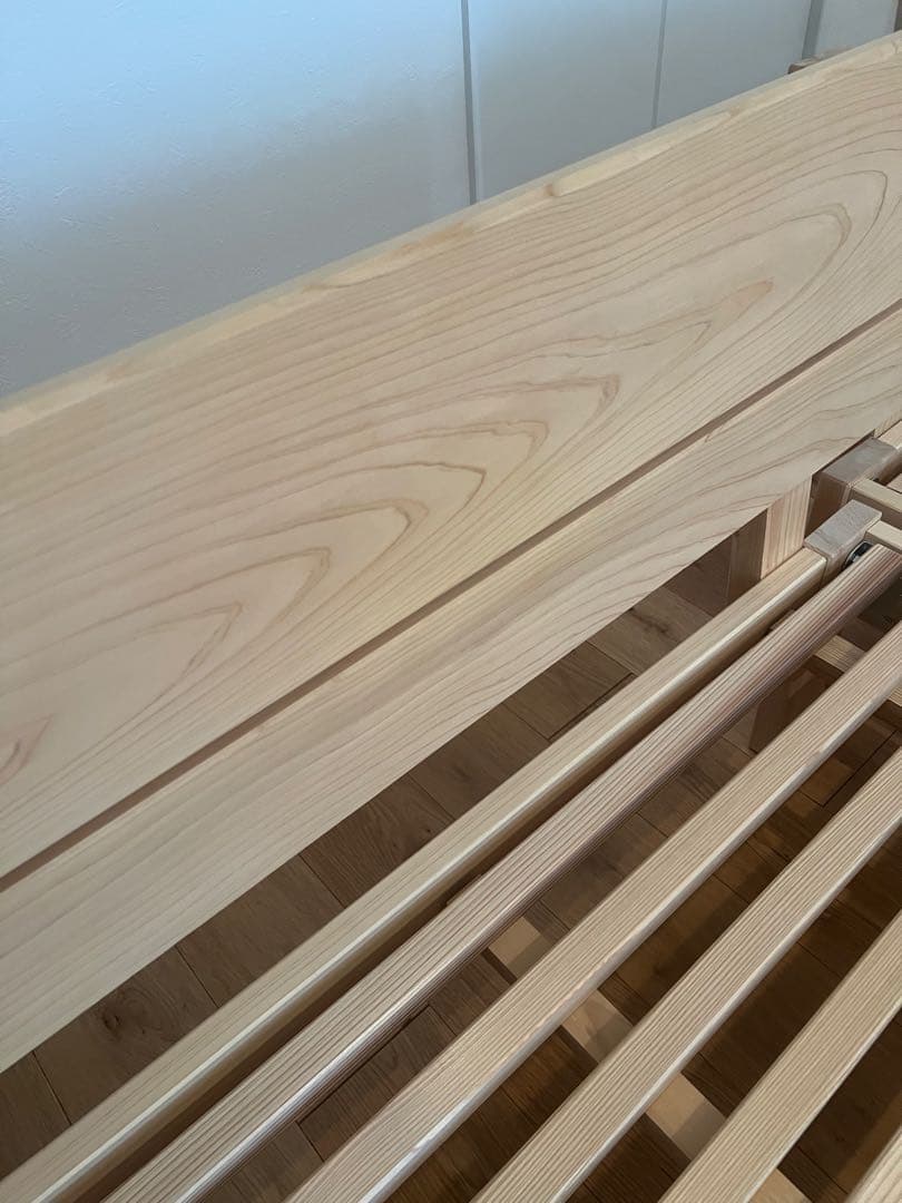 日本製　TOKOTOKO（トコトコ） すのこベッドフレーム/シングル　b