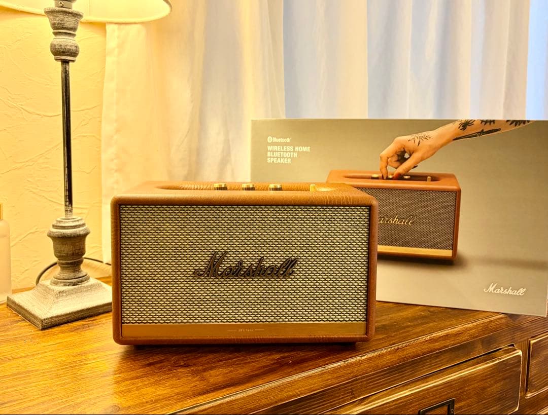 Marshall スピーカー ACTON II ブラウン 【国内正規品/限定色】