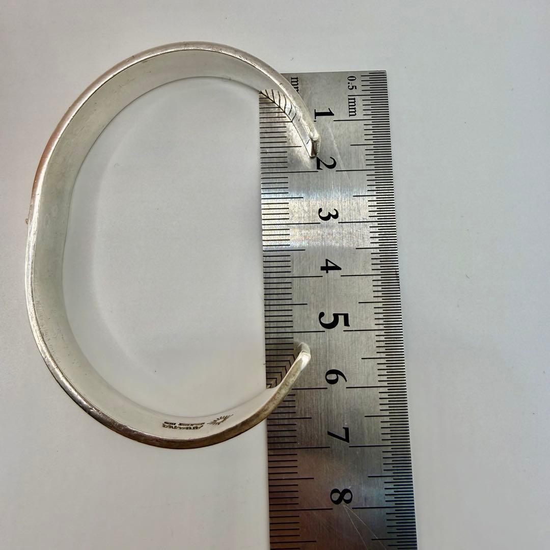 アリゾナフリーダム　k18太陽神付き平打バングル B-19a 定価89650円