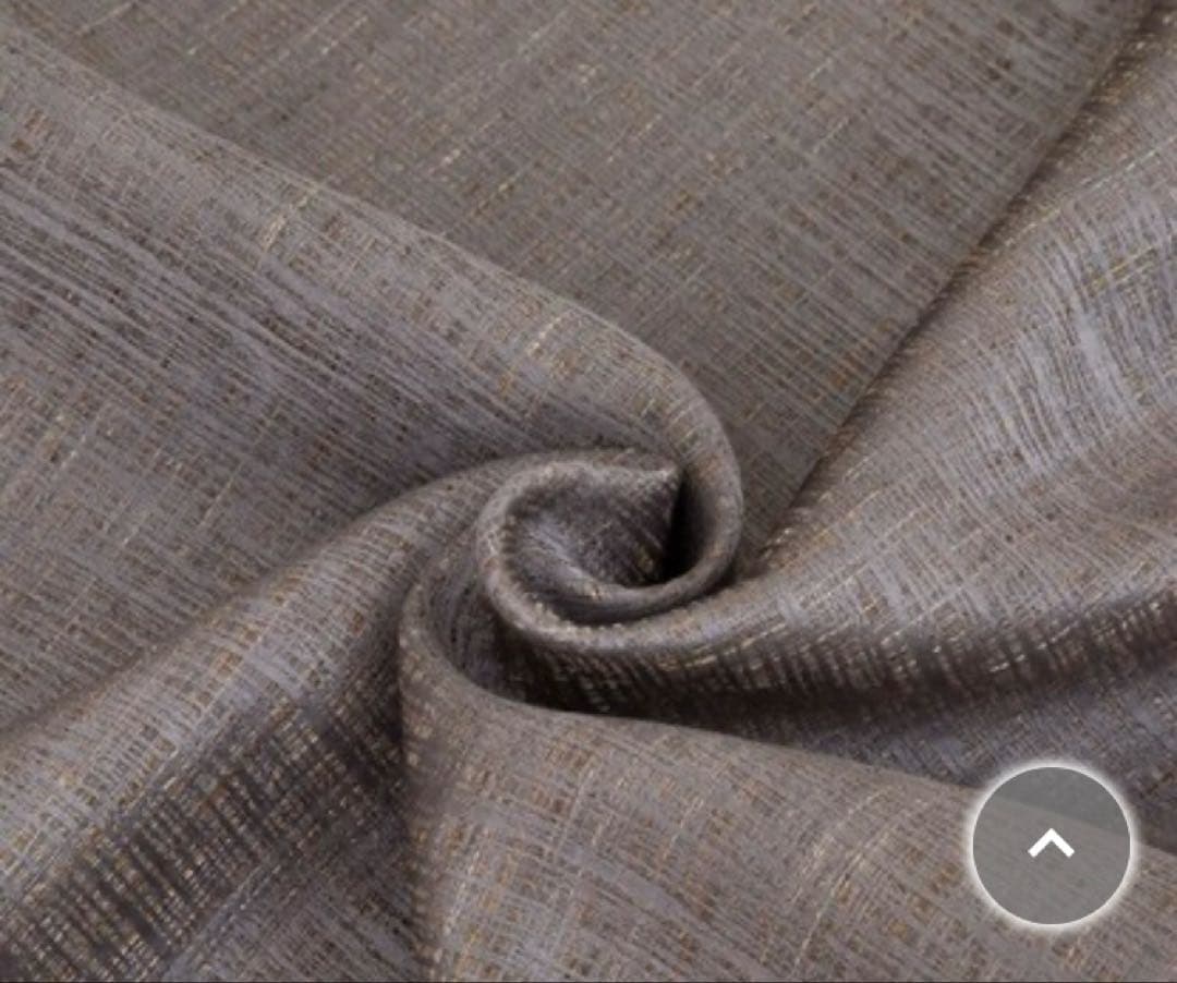 【美品新品】オーダーカーテン PK021 ブラウン 幅144㎝　丈207㎝2枚