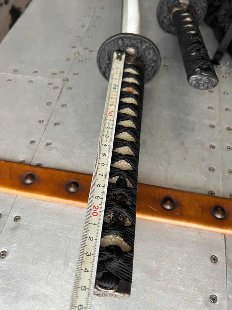 日本刀 2本セット 黒色 模造刀 大小セット