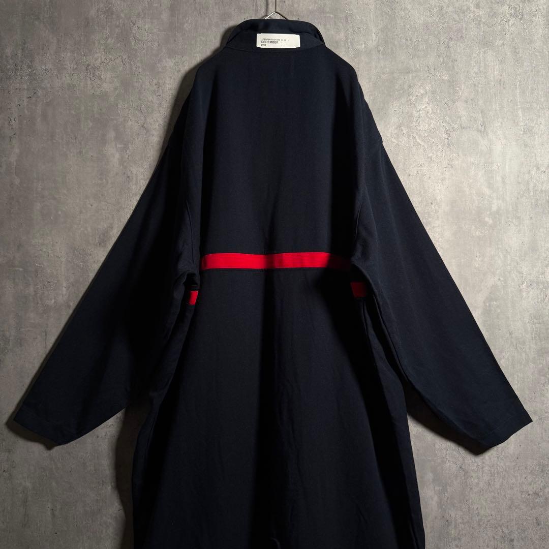 ⭐️希少⭐️00〇〇 ゼロゼロマルマル ショップコート XL相当 ネイビー 美品