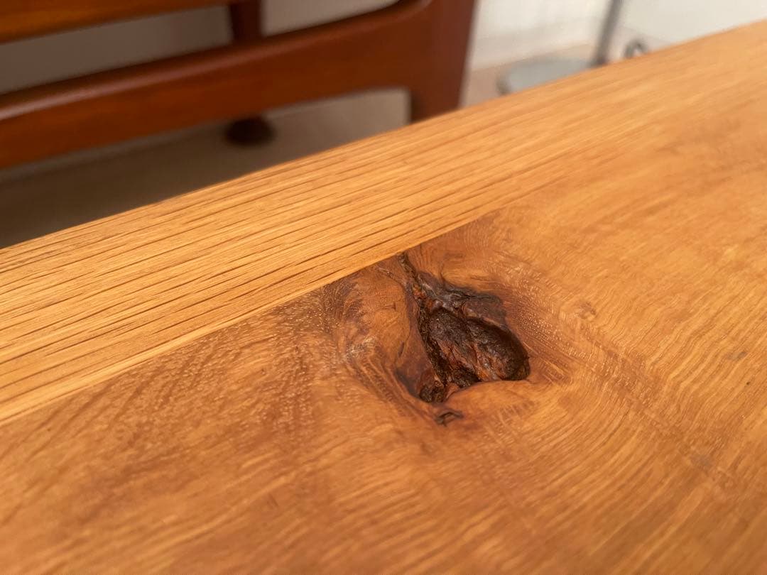 飛騨産業　森のことば　半円型テーブル