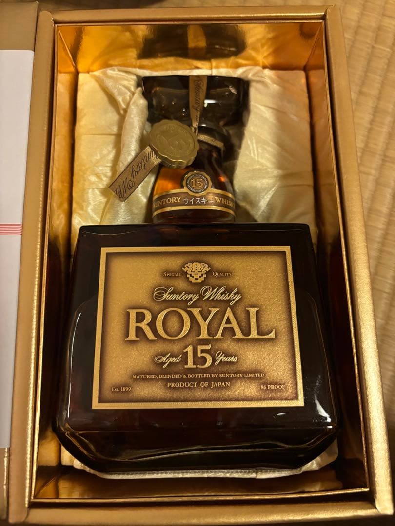 サントリー ウイスキー  15年 750ml