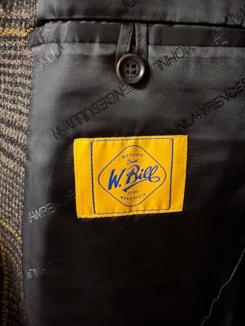 john lawlence sullivan 19aw ツイードオーバーコート