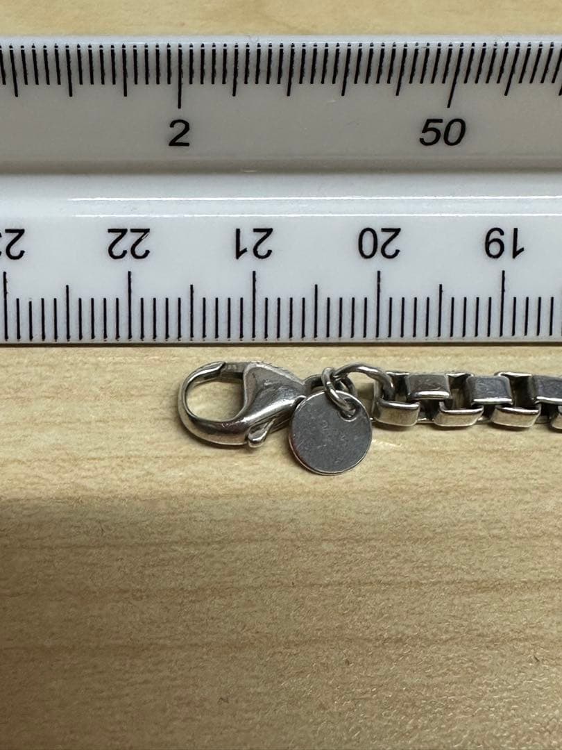 TIFFANY＆Co.ティファニー ベネチアンブレスレット 21.5cm