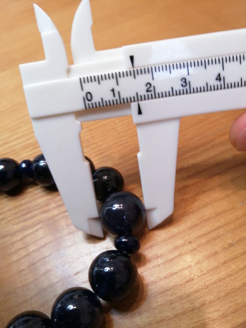 大玉！レア！美しい！！貴重なダークサファイアブレスレット！！