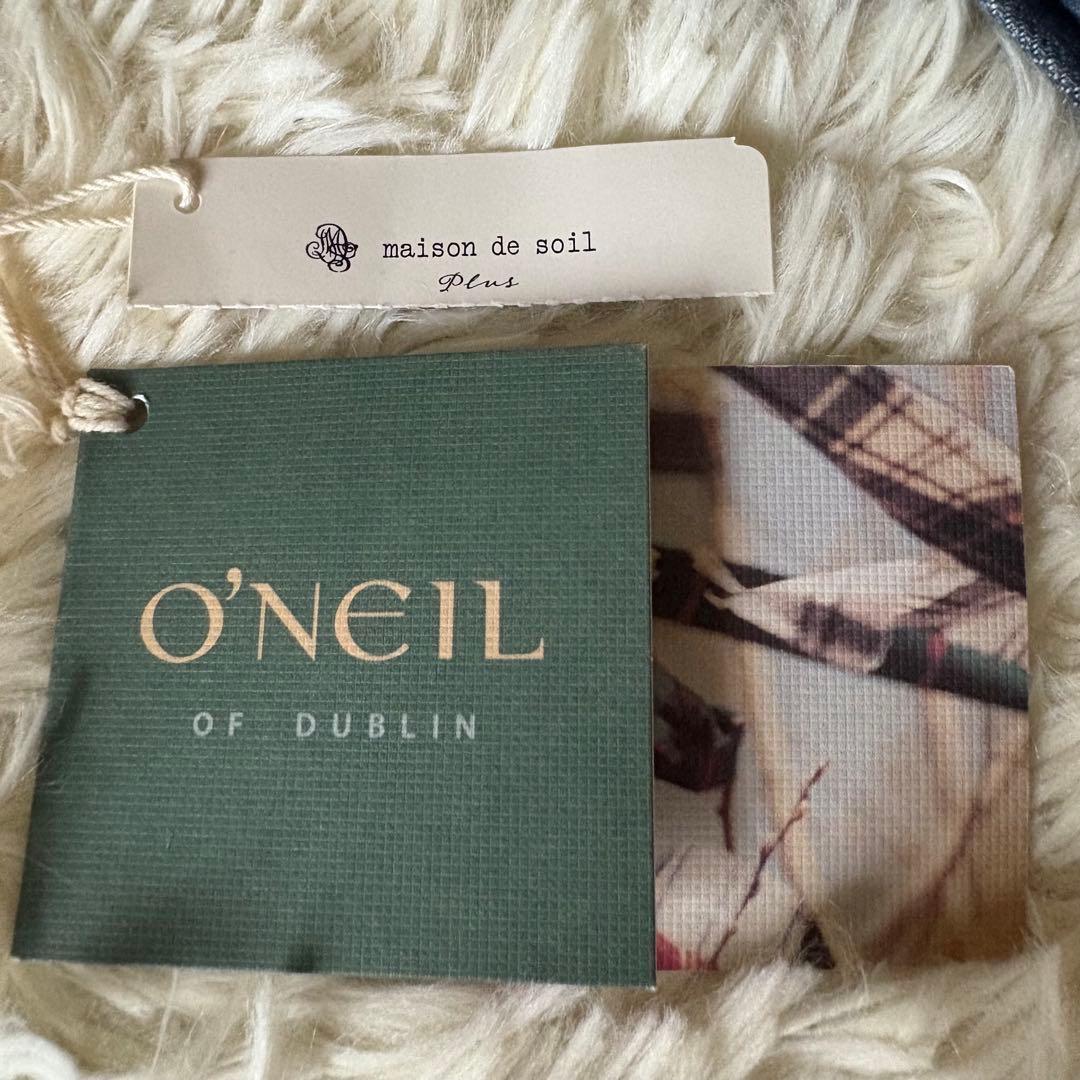 未使用タグ付✨ メゾンドソイル×オニールオブダブリン　巻スカート　麻100%