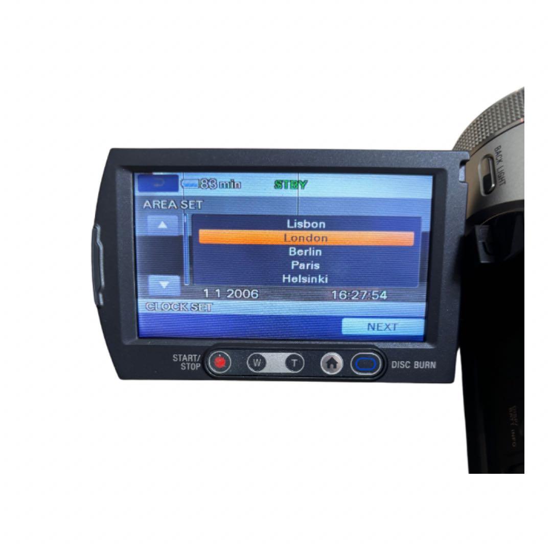 SONY ビデオカメラHDR-SR1 海外仕様 30GBデジタルハイビジョン