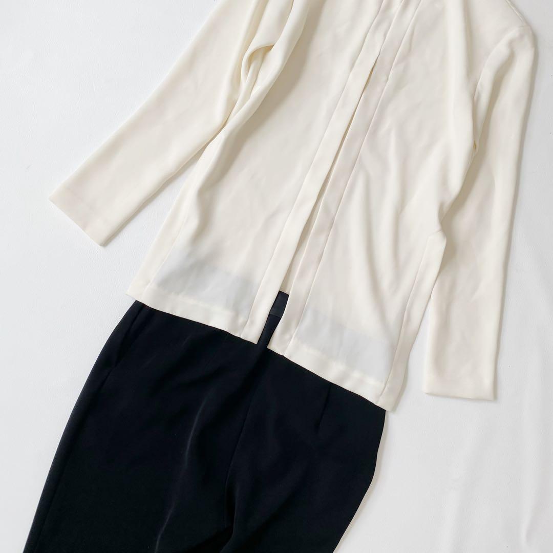 美品　とろみ感有　ヨーコチャン　オールインワン ジャンプスーツ バックスリット