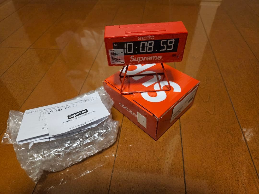 シュプリーム　時計　Supreme SEIKO　Marathon Clock