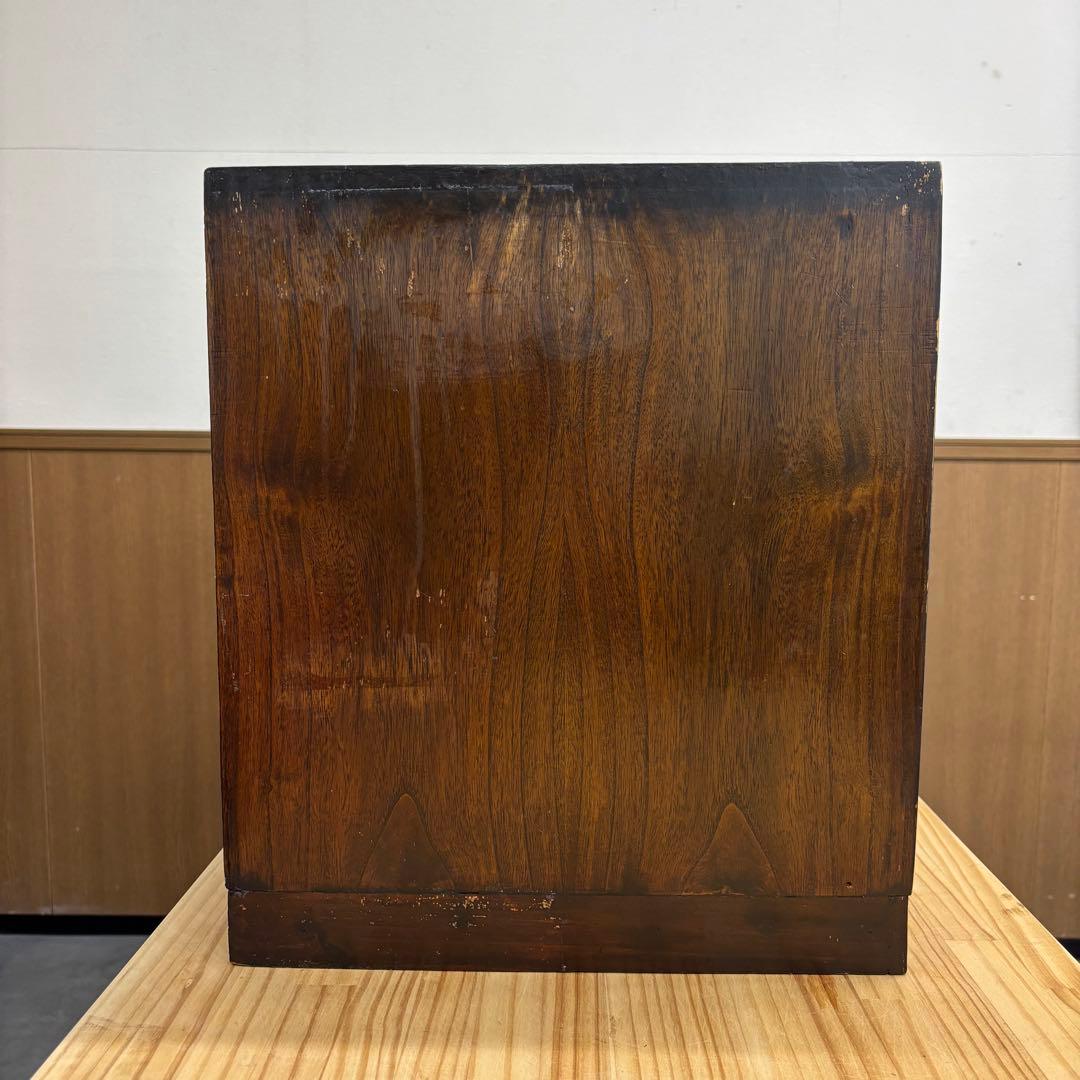 木製　李朝家具 サイドボード 時代箪笥 錠前 キャビネット