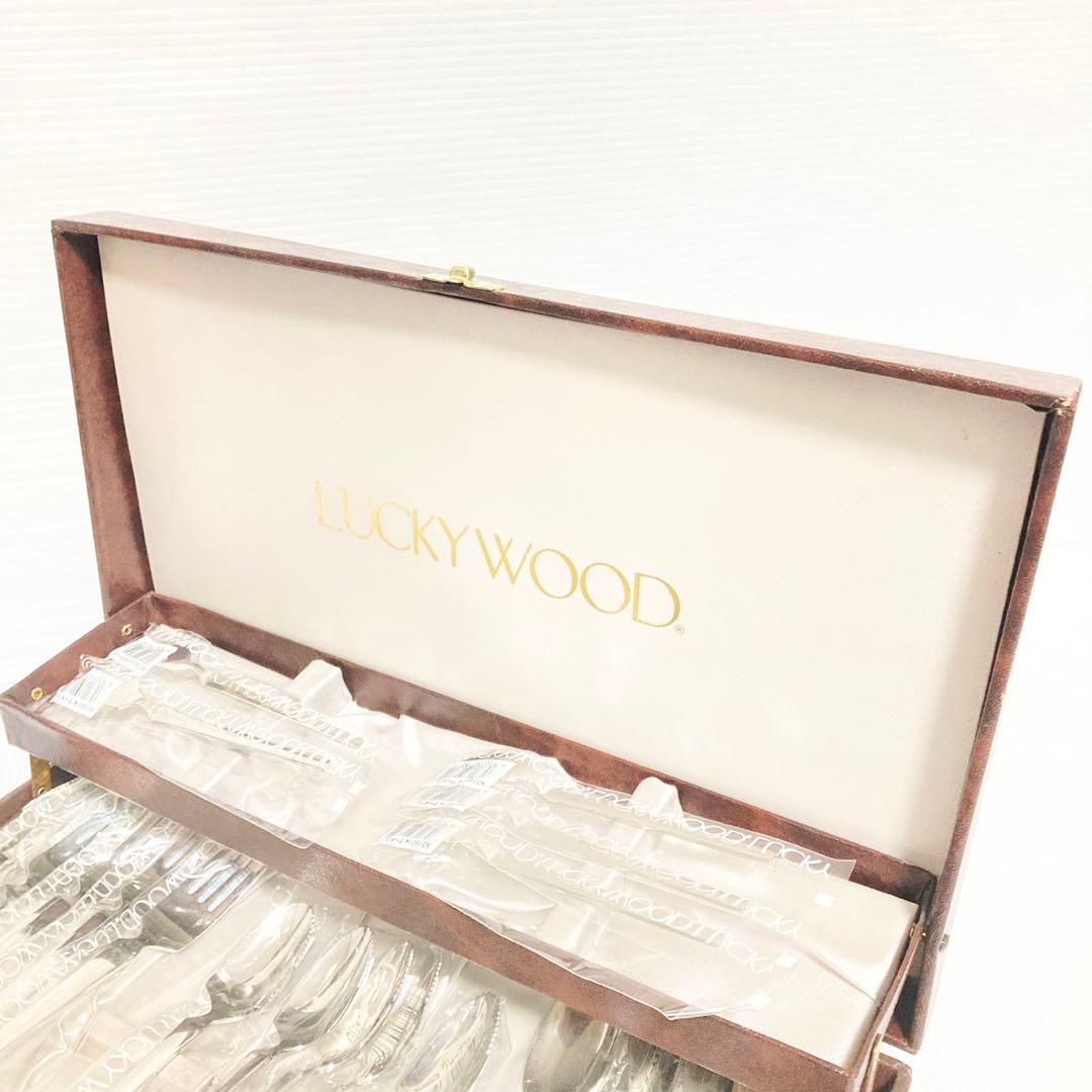 LUCKY WOOD ラッキーウッド 18-12 カトラリー  20本
