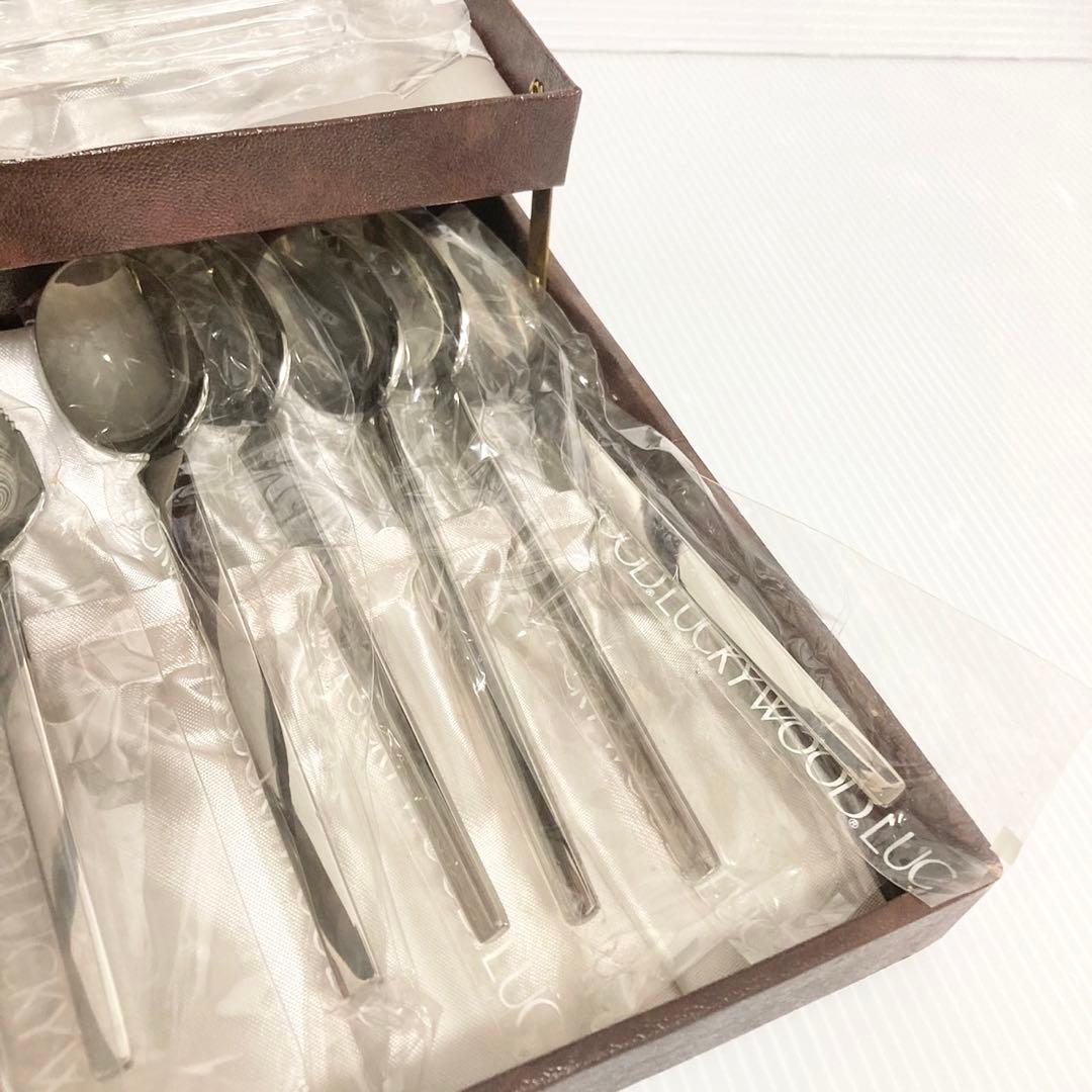 LUCKY WOOD ラッキーウッド 18-12 カトラリー  20本